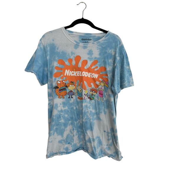 Unisex Nickelodeon T Shirt Tie Die Size Large 2020 - Picture 1 of 4